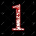 Number 1 logo 01 Iron On Transfer