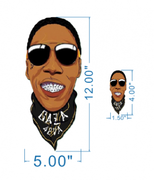VYBZ Kartel Iron On Transfer